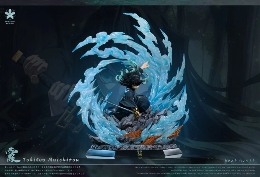 1/8 Scale Mist Hashira Muichiro Tokito - Demon Slayer: Kimetsu No Yaiba Resin Statue - YingHua Studio