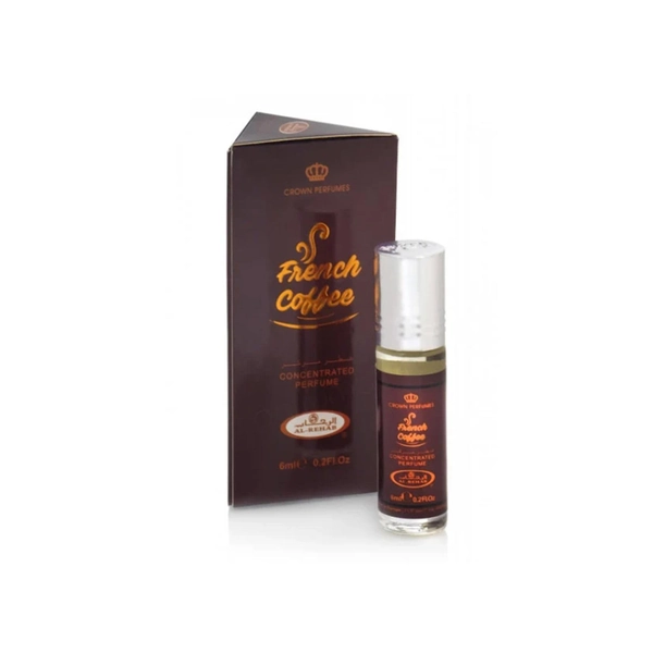 Al-Rehab French Coffee Concentrated Perfume Oil 6ml Roll-On