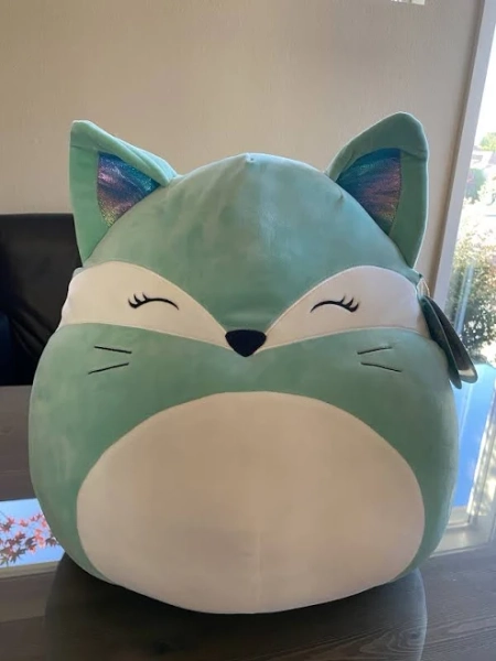 Rienne The Green Cat/fox Squishmallow