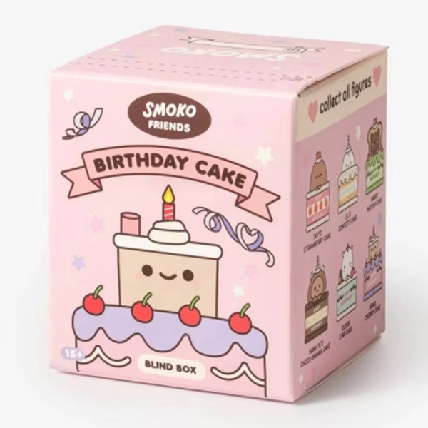 Smoko Friends Birthday Cakes Blind Box Figure