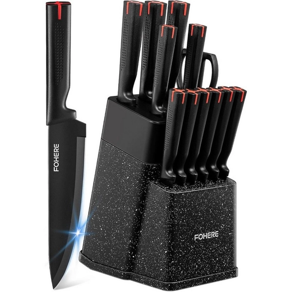 schwarz - Messer-Set
