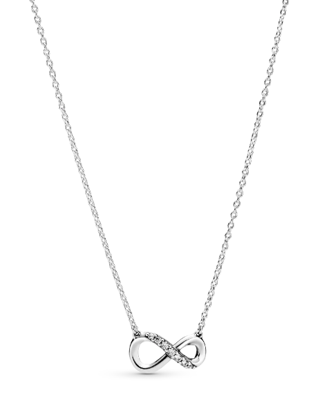 Sparkling Infinity Collier Necklace