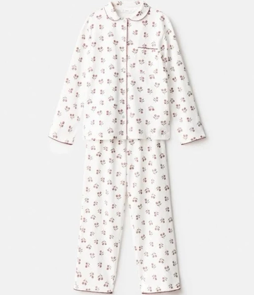 MANGO Kids Printed Long Pyjamas