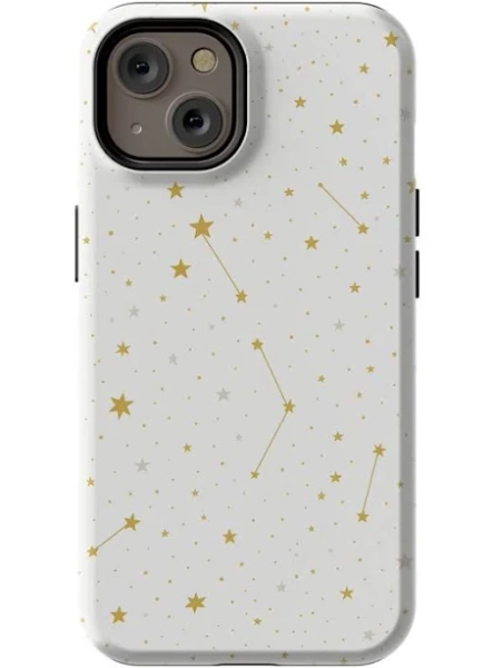Starry Constellation Phone Case, iPhone 14 / Extra Protective + MagSafe / matte