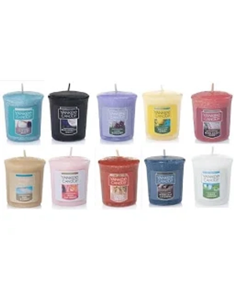 Yankee Candle Value Bundle with 10 Votive Scented Candles
