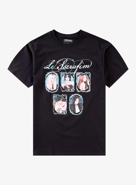 LE SSERAFIM Group T-Shirt Hot Topic Exclusive