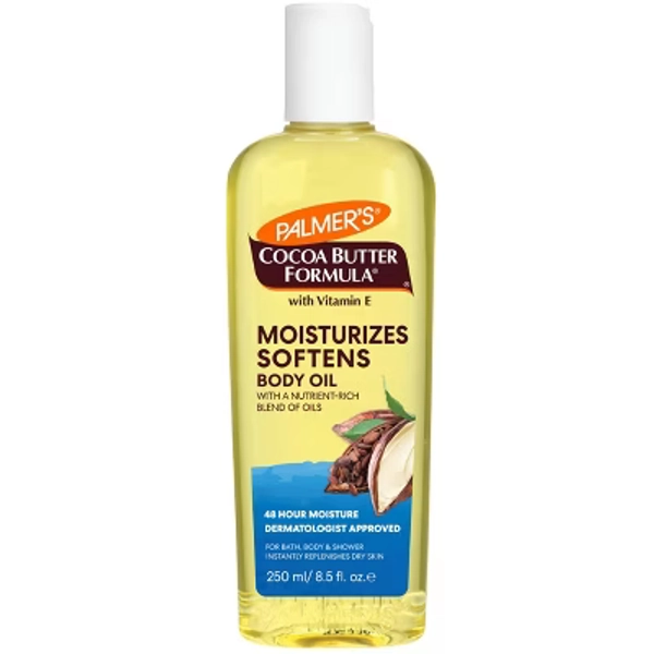 Palmers Cocoa Butter Formula Moisturizing Body Oil Cocoa & Shea - 8.5 fl oz: For Dry Skin, Whole Body Application, Aluminum-Free