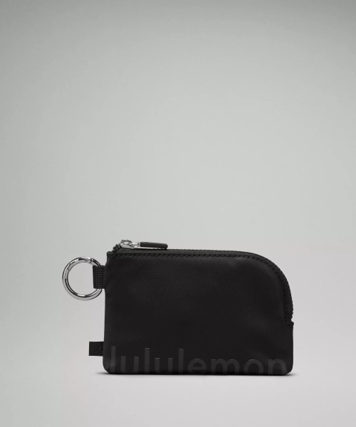 Clippable Card Pouch - Black/Graphite Grey - ONE SIZE