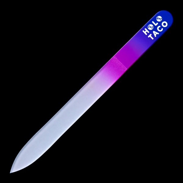 Glass Nail File - Purple/Pink