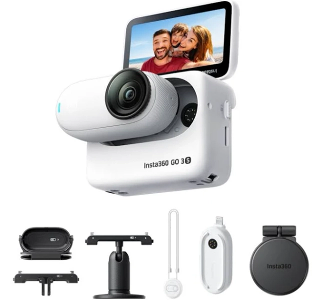 Insta360 GO 3S Creator Bundle || Arctic White || 128GB