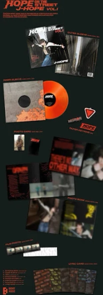 BTS J-Hope - Hope On The Street Vol.1 (Vinyl)