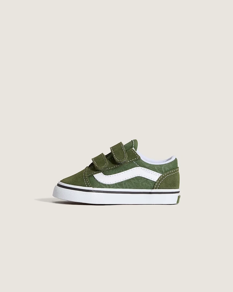 Toddler Old Skool Shoes (1-4 Years) in Green| Vans UK