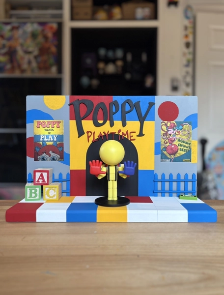 Poppy Playtime Funko Pop Yootooz figure Display Shelf