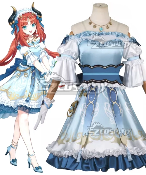 Genshin Impact GiGo Nilou Cosplay Costume
