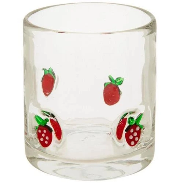 Strawberry Icon Glass
