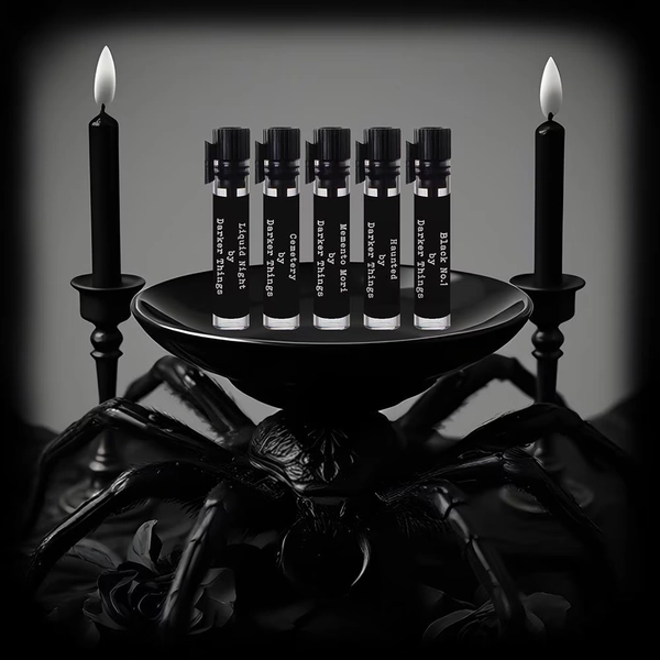 Sample Vial Set - You Choose 5 - Gothic Perfume Oil, Witchy Fragrance, Niche Perfume Oil Samples