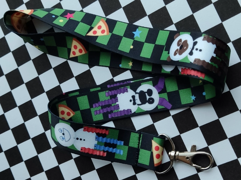 Paper pals lanyard