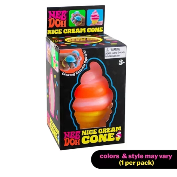 NeeDoh Nice Cream Cone (Colors May Vary)