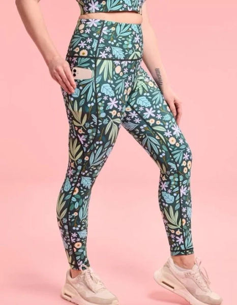 Mama Movement High-Waisted 7/8 Leggings with Pockets