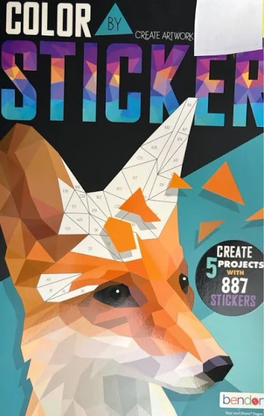 Color by Sticker (Sticker by Number) Puzzle Book