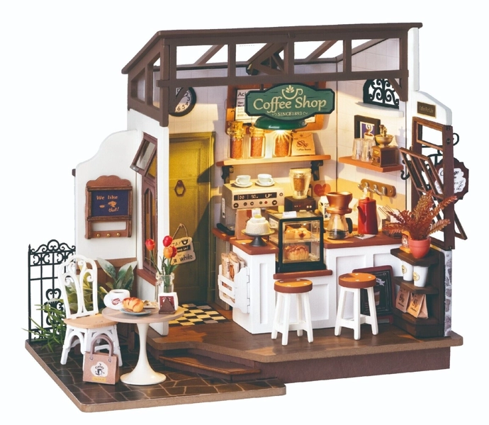 Rolife NO. 17 Cafe DIY Miniature Dollhouse Kit