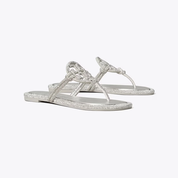 Miller Pavé Knotted Sandal: Women's Designer Sandals | Tory Burch