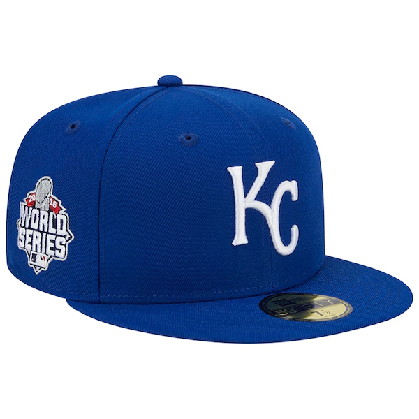 Kansas City Royals New Era  2015 World Series Team Color 59FIFTY Fitted Hat - Royal