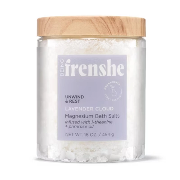 Being Frenshe Magnesium Bath Salts - Lavender Cloud: Jar, Normal Skin, Bath Soaks