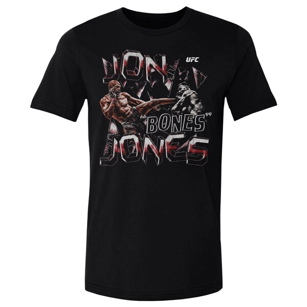 Men's 500 Level Black Jon Jones Grunge T-Shirt