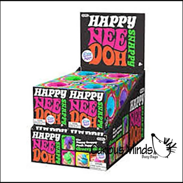 Needoh Happy Snappy Air Filled Bubble Popping Ball Fidget