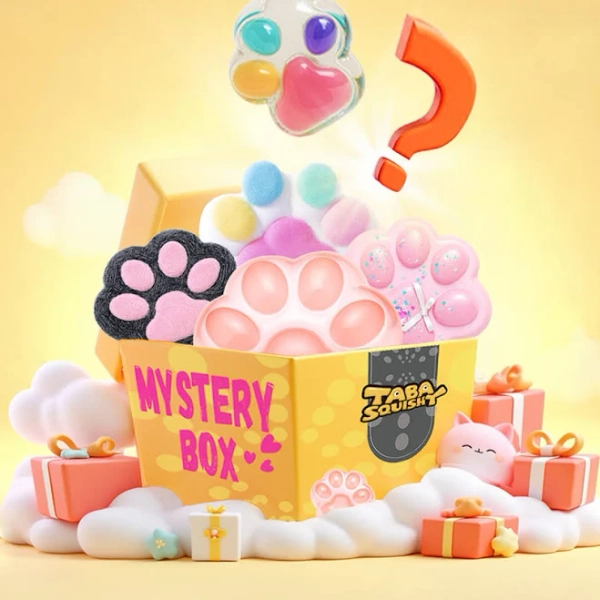 Taba Squishy Paw Blind Bag Squeeze Toy