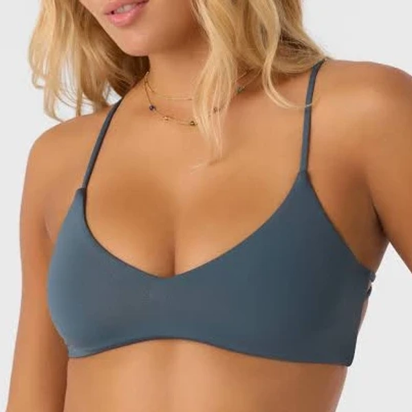 O'Neill Women's Saltwater Solids Huntington Bikini Top