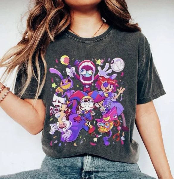 The Amazing Digital Circus Shirt, Circus Shirts, Jax Shirt, Pomni Shirt