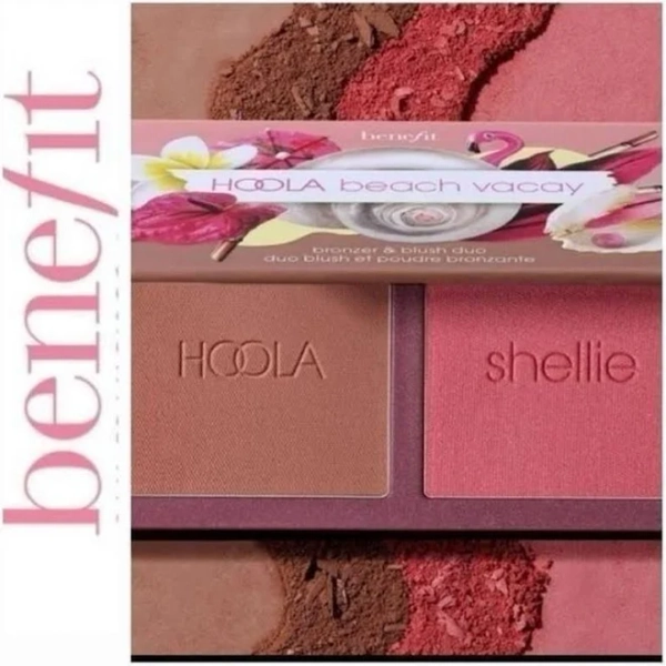 Benefit Cosmetics Benefit Hoola Beach Vacay Bronzer & Blush Duo - New Beauty