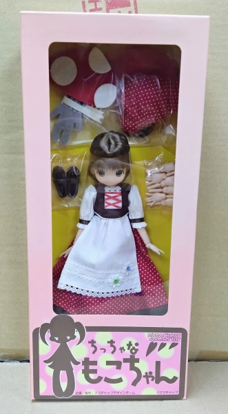 Mamachapp toys Little Moko chan No 10 Mokozukin chan Ver red colour Mokozukin 23cm action doll free ems worldwide
