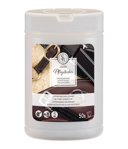 Lingettes de soin pour le cuir