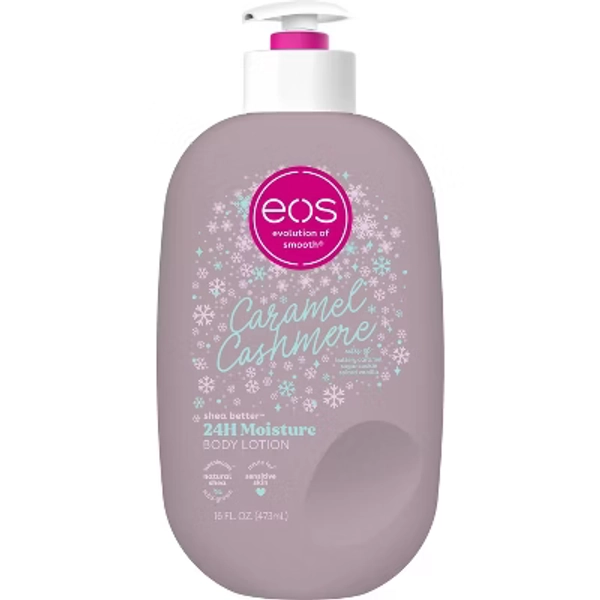 eos Holiday Body Lotion - Caramel Cashmere - 16 fl oz
