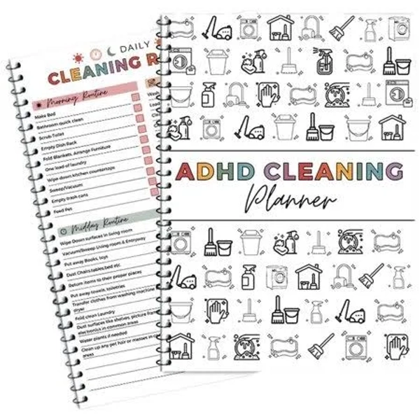 Ngardk Adhd Cleaning Planner