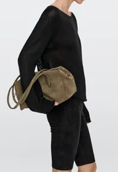 Borsa a mano - mottled brown