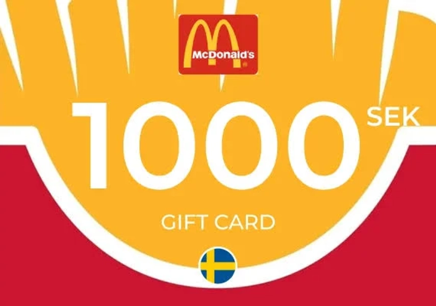 McDonald's Gift Card 1000 SEK Key