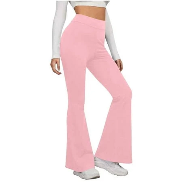 Women's Flare Bootcut Yoga Pants with Elastic Hight Waisted