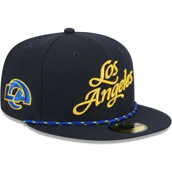 Men's new era Los Angeles Rams 2025 NFL Rivalries 59FIFTY Fitted Hat