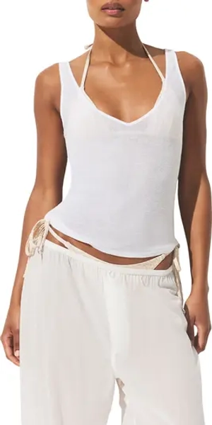 Sheer Rib Tank Top