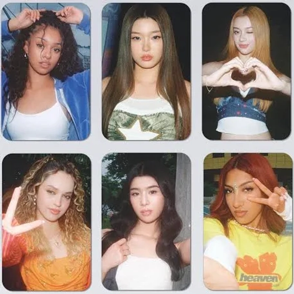 KATSEYE Kpop Idol Collection Photocard Set
