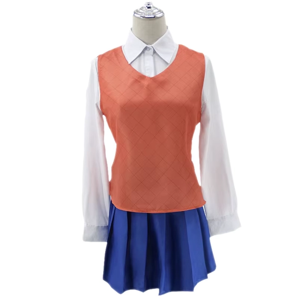 Game Doki Literature Club Natsuki Sayori Yuri Monika Cosplay Costume Wig Set School Uniform Girls Women Outfit - AliExpress 200000532