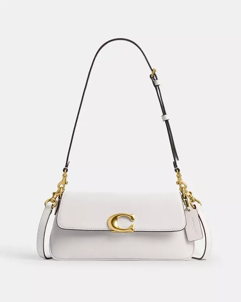 Brass/Chalk Jet Shoulder Bag