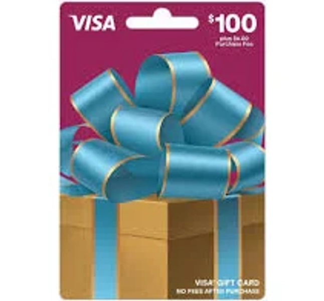 Visa Gift Card - $100 + $6 Fee
