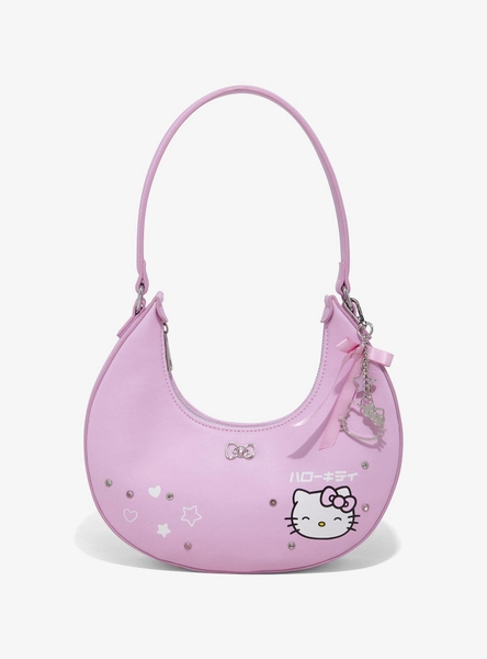 Her Universe Hello Kitty Pink Charm Shoulder Bag