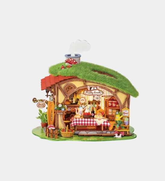 Rolife Fluffy Grove DIY Miniature Dollhouse Kit