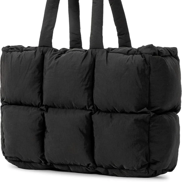 Herald Puffer Tote Bag for Women